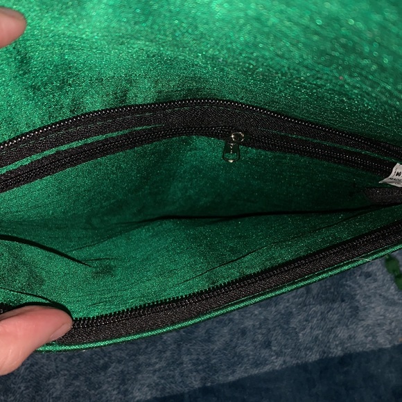 Rainbow elephant embroidered envelope clutch - Picture 4 of 7